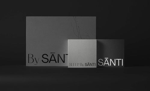 平面設(shè)計(jì)賦能品牌奢華 Santi豪華床上用品品牌形象設(shè)計(jì)解析